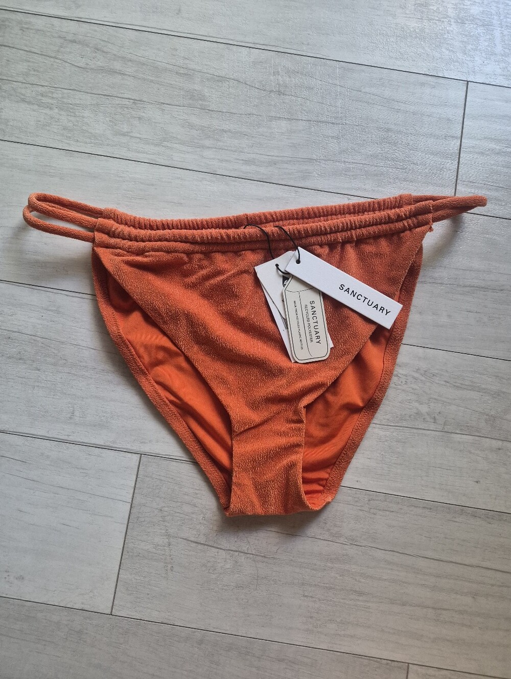 SANCTUARY NEW Double Strap Hipster Bikini Bottoms